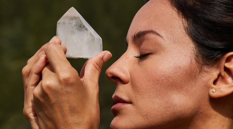 The Easiest Way To Meditate With Crystals